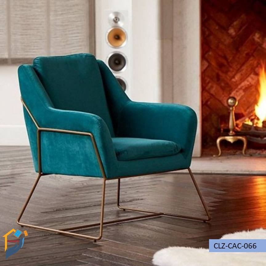 Living room chair MS PU fabric upholstered