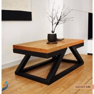 black duco painted Mahagony wood top