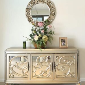 Sideboard Mirror MDF board wood
