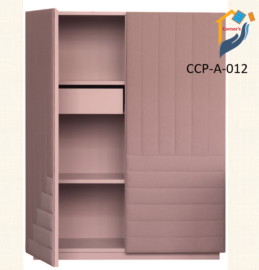 Almirah Made of MDF for all body, Mahagony wooden lag and front part will be high Quality rubber foam with quality PU leather