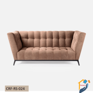 Modern Restaurant sofa made of MS box leg with Duco paint inner frame Garjan wood seat rubber foam with velvet fabric.