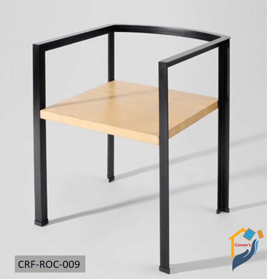 Restaurant Chair made of MS weather resistant composite wood with Heat paint.