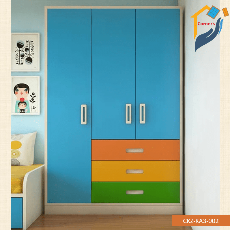 Kids almirah (CKZ-KA3-002) – Corner's