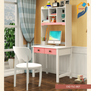 Kids table made of solid MAHAGONY wood, Canadian oak veneer mdf board with duco paint finish. As per picture.