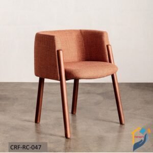 Restaurant Chair made of Mahogony wood with lacquer polish inner Gorjon Gamari seat rubber foam with velvet fabric.