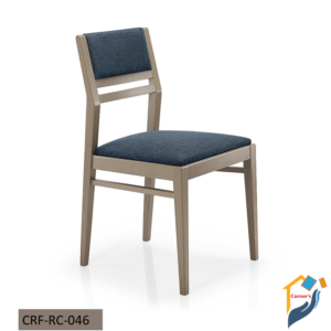 Restaurant Chair made of Mahogony wood with lacquer polish inner Gorjon Gamari seat rubber foam with velvet fabric.