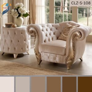 Unique design two seater sofa