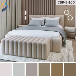 bed side table solid Mahagony wood ply board garjan gamari fabric