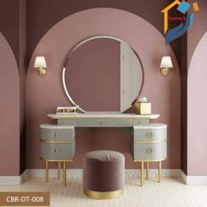 dressing table wood MDF board duco paint high quality mirror