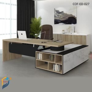 executive desk Canadian OAK Veneer MDF Lacquer Polish