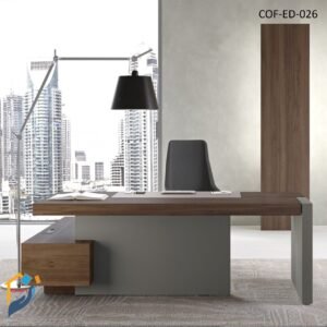 executive desk Mahogany wood Canadian OAK Veneer MDF Docu