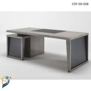 executive desk Canadian OAK Veneer MDF Lacquer Polish docu