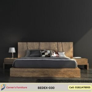 bed made of Melamine board inner ply board garjan gamari