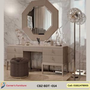 dressing table wood MDF board Duco paint high quality mirror