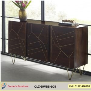 Dining wagon Leg and leg base made of MS box with metallic color. contemporary elegant aesthetic sophisticated decorative