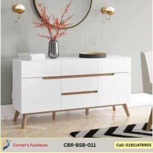 Console Table Canadian OAK veneer lacquer finish duco color leg