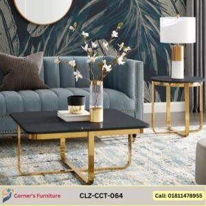 Center table Made of Leg base of Made of MS box with golden color duco paint .sophisticated decorative elegant