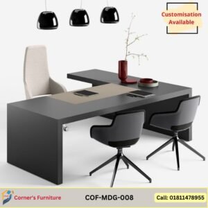 Unique design Executive table stylish modern contemporary design sophisticated chic elegant eye-catchy unique simple attractive beautiful