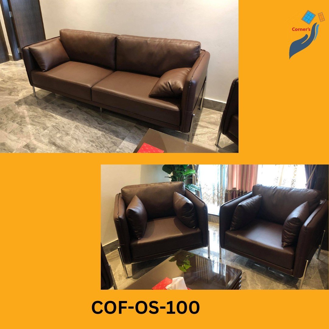 sofa Leg is made of Duco painted MS in Gold color inner frame is made Garjan, Gamari wood ply board. beautiful stylish elegant