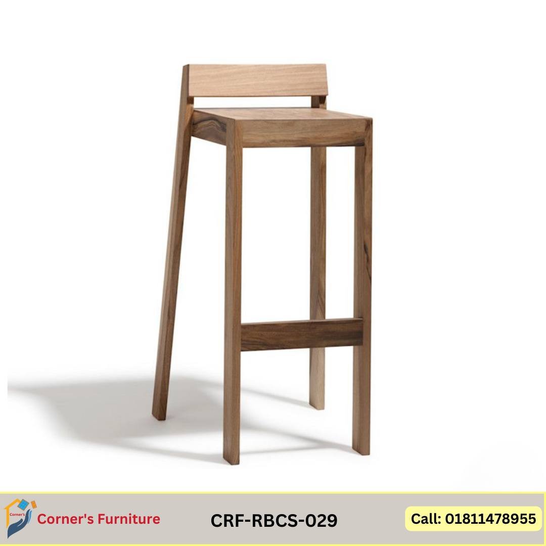 Modern Bar Stool made of Mahogony wood leg with Duco paint with lacqure polish